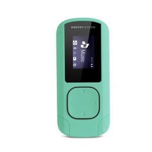 Energy MP3 Clip | Digital player flash based | Installed Size 8 MB | Black | Green